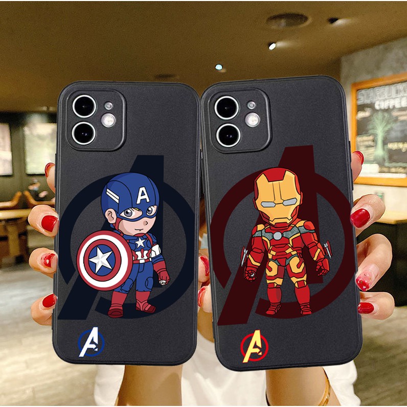 Ốp điện thoại nhựa TPU siêu anh hùng Marvel cho Iphone 6 6 S 7 8 + X X Max Xr 11 Pro Max 12 12 Pro Max Mini 2020 Se