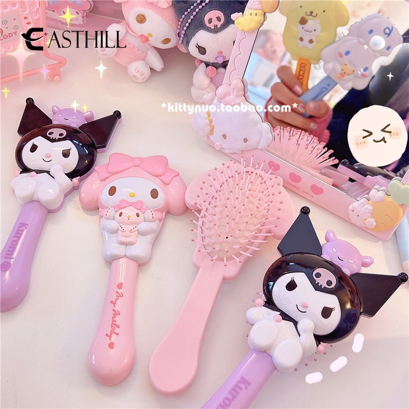 SANRIO Phụ Kiện Lược Cài Tóc Hình Búp Bê Cinnamoroll 3D Dễ Thương