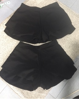 Bigsize - quần short 2 tầng giả váy 60-100kg