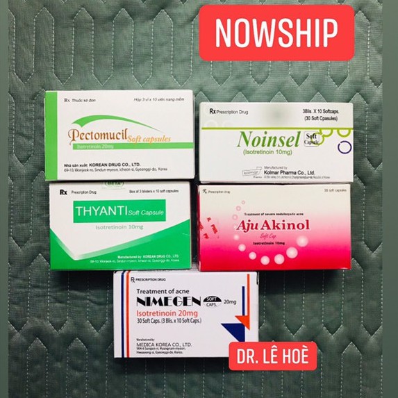 Viên uống ngừa mụn