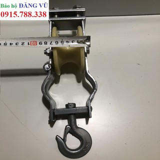 puly nhựa kéo dây điện 120x60mm