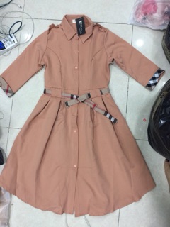 Đầm xoè BBR kèm belt