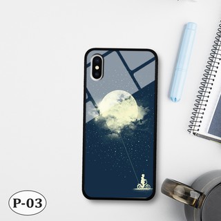 Ốp lưng kính iPhone X/ XS- hình 3D
