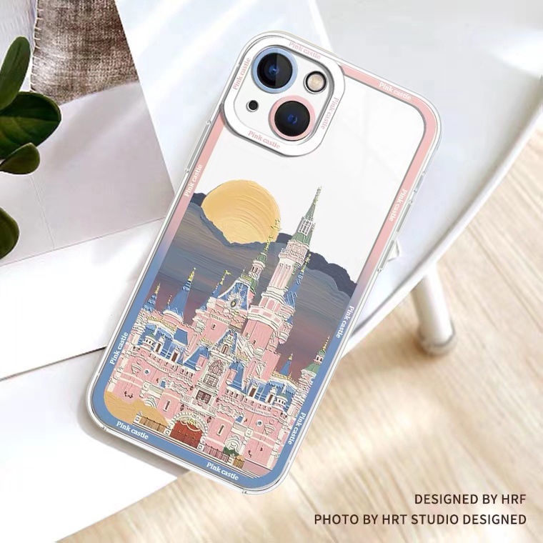 Ốp Điện Thoại In Hình Tranh Sơn Dầu Cho Iphone 14 13 Pro Max 12 11 XS XR X 8 7 6 6s Plus
