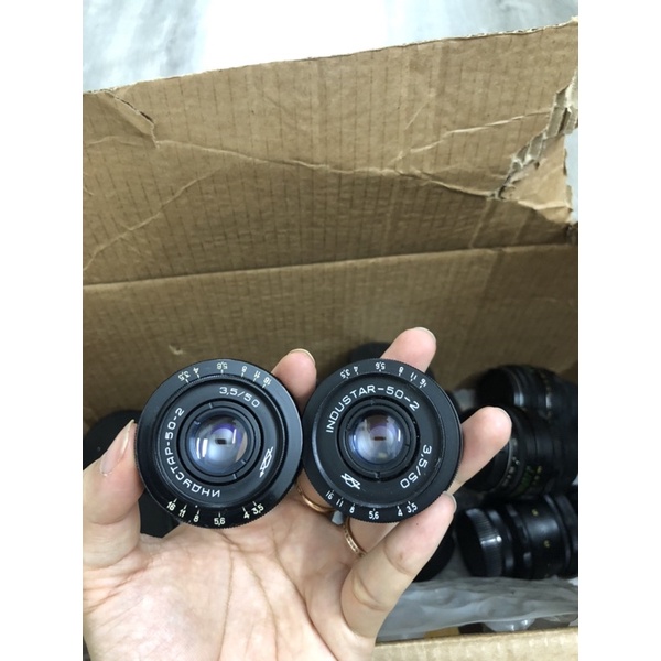 Ống kính MF industar 50-2 50/3.5 pancake