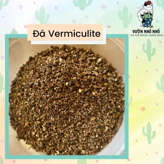 400gr Đá khoáng Vermiculite, Vơ-mi ươm mầm, gieo hạt, trộn giá thể trồng sen đá, xương rồng, lithops, rau, mọi loại cây