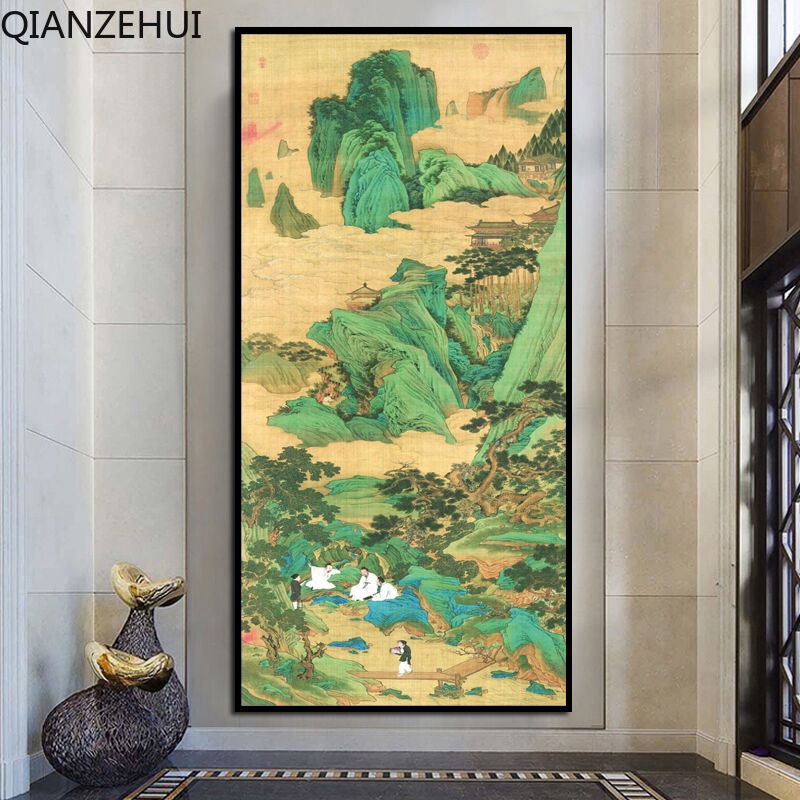 Bộ Tranh Thêu Chữ Thập Tự Làm Bằng cotton 11ct In Hình Phong Cảnh