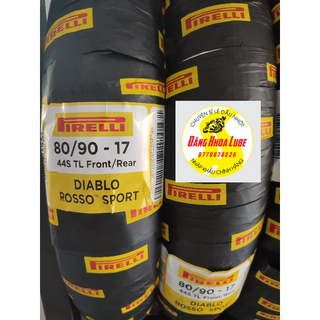 Vỏ pirelli 70-80/90-17 100/80-17 diablo rosso sport