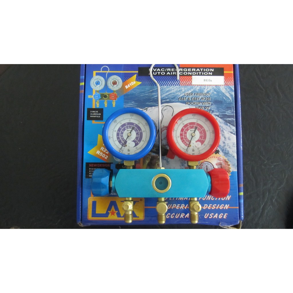 Đồng Hồ Nạp Gas Máy Lạnh LAX R410a