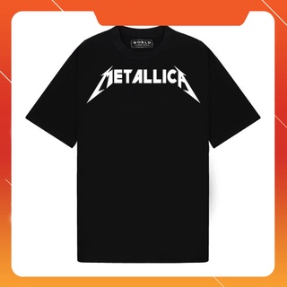 Áo Thun đen Basic Metallica Signature nhập khẩu