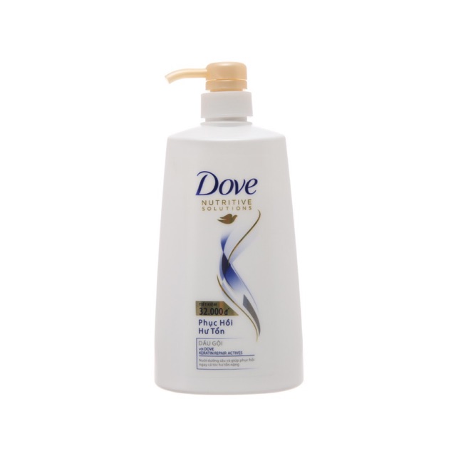 Dầu gội Dove phục hồi hư tổn 650g (631ml)