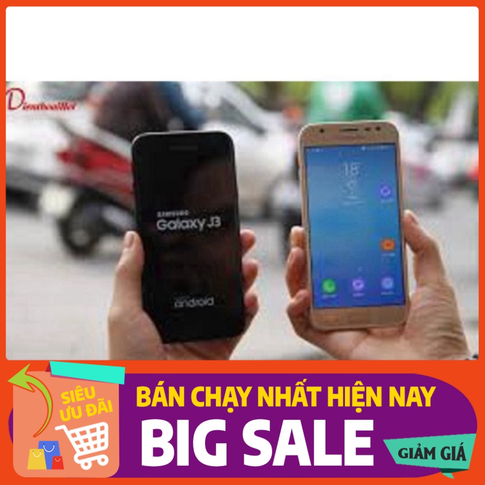 GIÁ GIẬT MÌNH . điện thoại Samsung Galaxy J3 Pro 2017 2sim ram 3G/32GB mới CHÍNH HÃNG- bảo hành 12 tháng . NGÀY KHUYẾN