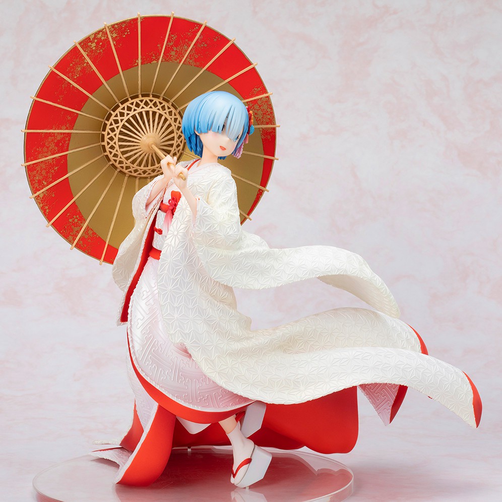 Mô hình chính hãng PVC Scale - Re:Zero kara Hajimeru Isekai Seikatsu - Rem - F:Nex - 1/7 - Shiromuku (FuRyu)