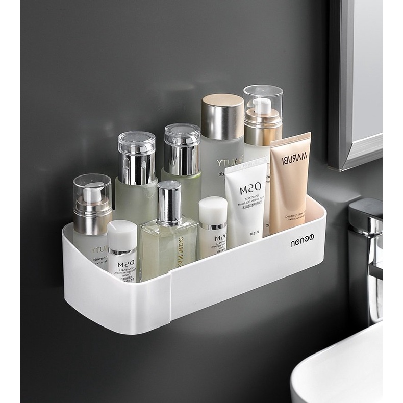 Kệ HCN OENON Gắn Tường Không Cần Khoan Đục, Kệ Để Đồ Nhà Tắm - Nhà Bếp Kèm Miếng Dán