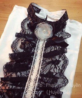 Set sơ mi ren