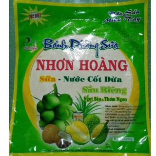[Bịch 10 cái] Bánh tráng sữa Nhơn Hoàng 220g