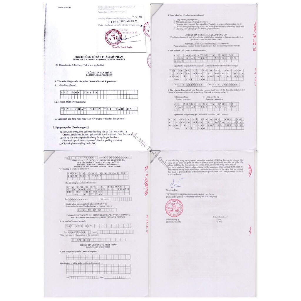 Tái Tạo Sắc Mộc Thiên -Làm bay  mụn , nám , tàn nhang- Cam kết hoàn tiền 100% nếu không hiệu quả . | BigBuy360 - bigbuy360.vn