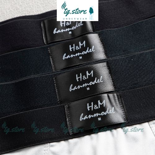 Quần Lót Nam Boxer Cao Cấp Hàng Xuất Xịn Combo 4 Cái H&amp;M, Quần Sịp Nam Thun Lạnh Co Dãn 4 Chiều.