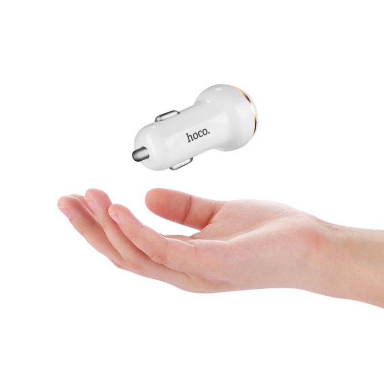 Tẩu sạc ô tô Hoco Z1 2 cổng USB 2.1A