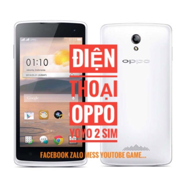 Điện thoại Oppo Yoyo R2001 2 sim - chính hãng giá rẻ