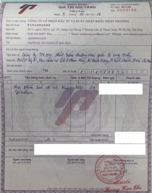 Tảo xoắn Spirulina tem đỏ date xa (25k : 100 viên ) | BigBuy360 - bigbuy360.vn