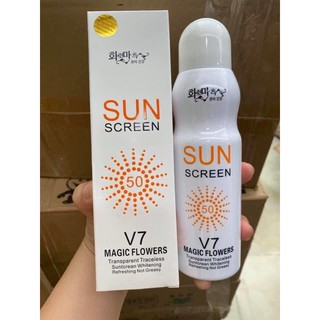 Xịt chống nắng sun v7