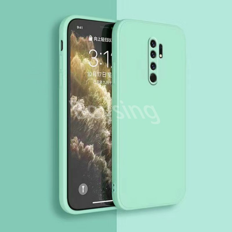 Ốp Điện Thoại Silicon Dẻo Vuông Cho Redmi 9 9A 10A 10X Pro