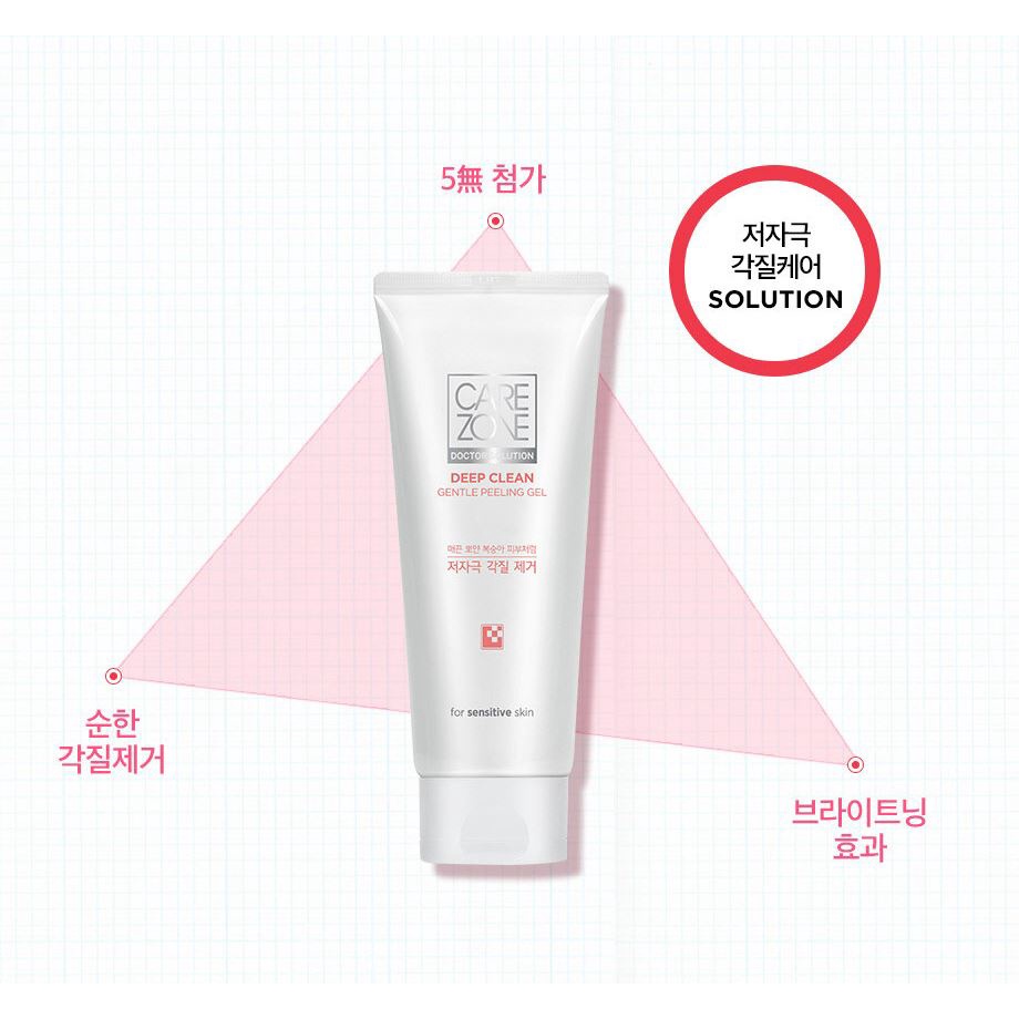 Gel tẩy tế bào chết làm sạch sâu 200ml CARE ZONE