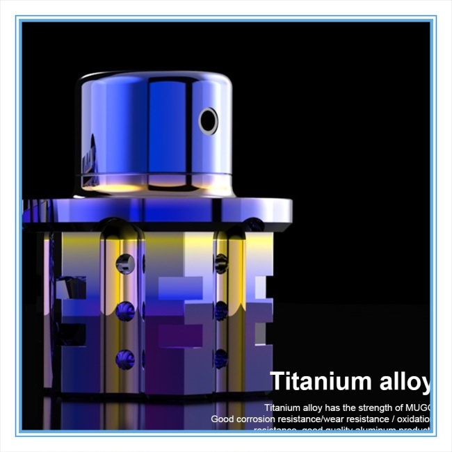 Bộ đầu chìa khóa bằng titan cao cấp có móc khóa tiện lợi