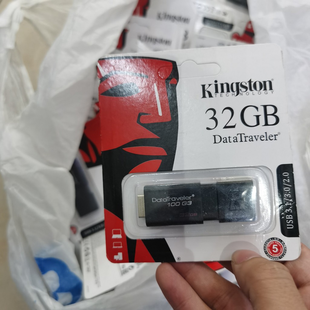 USB 3.0/3.1 Kingston Datatraveler 32GB hàng nhập khẩu - BH 5 năm !!! | BigBuy360 - bigbuy360.vn
