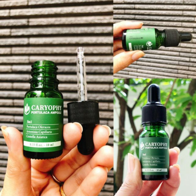 Serum mụn rau má Caryophy 10ml