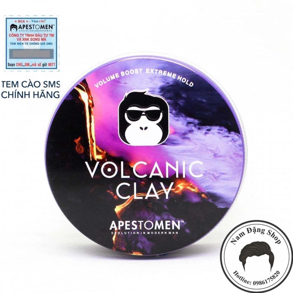 Sáp Vuốt Tóc Volcanic Clay Version 5 - Chính Hãng