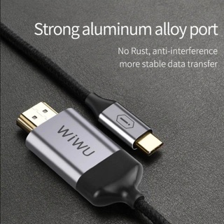 Cáp chuyển đổi từ Type C sang HDMI TV WiWU X9 Type-C to HDMI