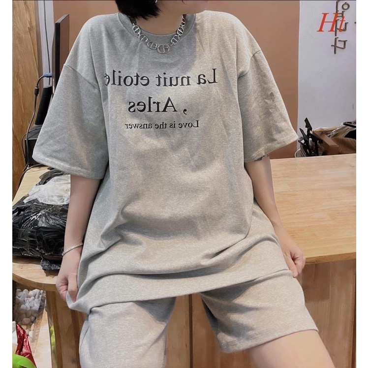 Bộ đùi xám chữ La nui H2B977