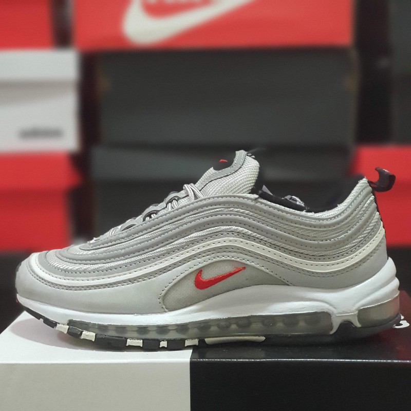 Giày Nike Air Max 97 Silver, nhiều size real 2hand