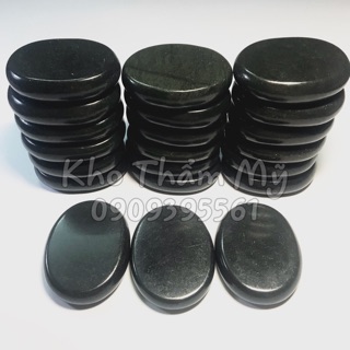 Đá nóng massage oval