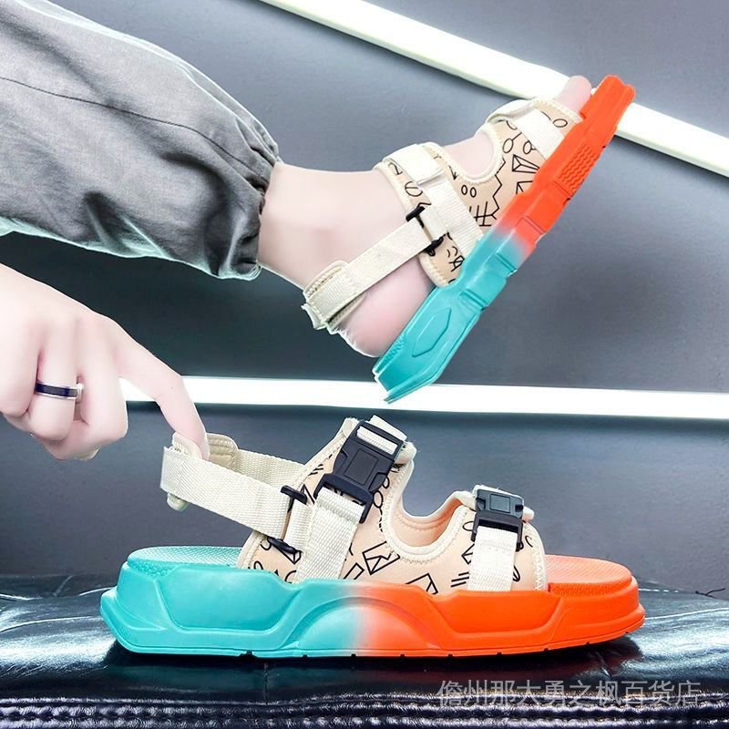 Dép Sandal Thoáng Khí Phong Cách Mới Mùa Hè Cho Nam