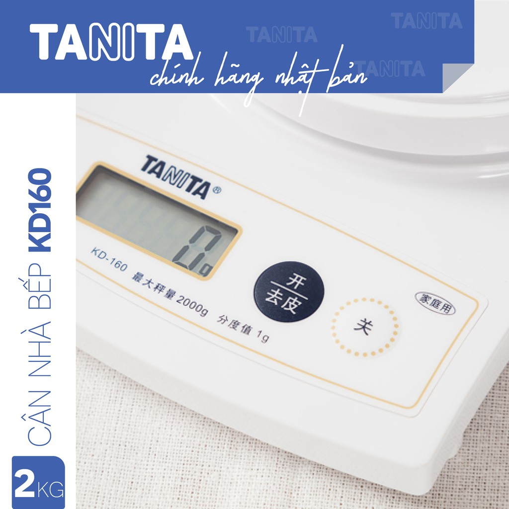 Cân nhà bếp Tanita KD160,Chính hãng nhật bản,Cân làm bánh,Cân thực phẩm,Cân tiểu ly,Cân chính xác,Cân bếp 1kg,2kg