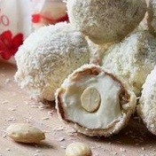 500gr bánh phủ Dừa nhân kem đậu phộng siêu ngon - Ăn là nghiền