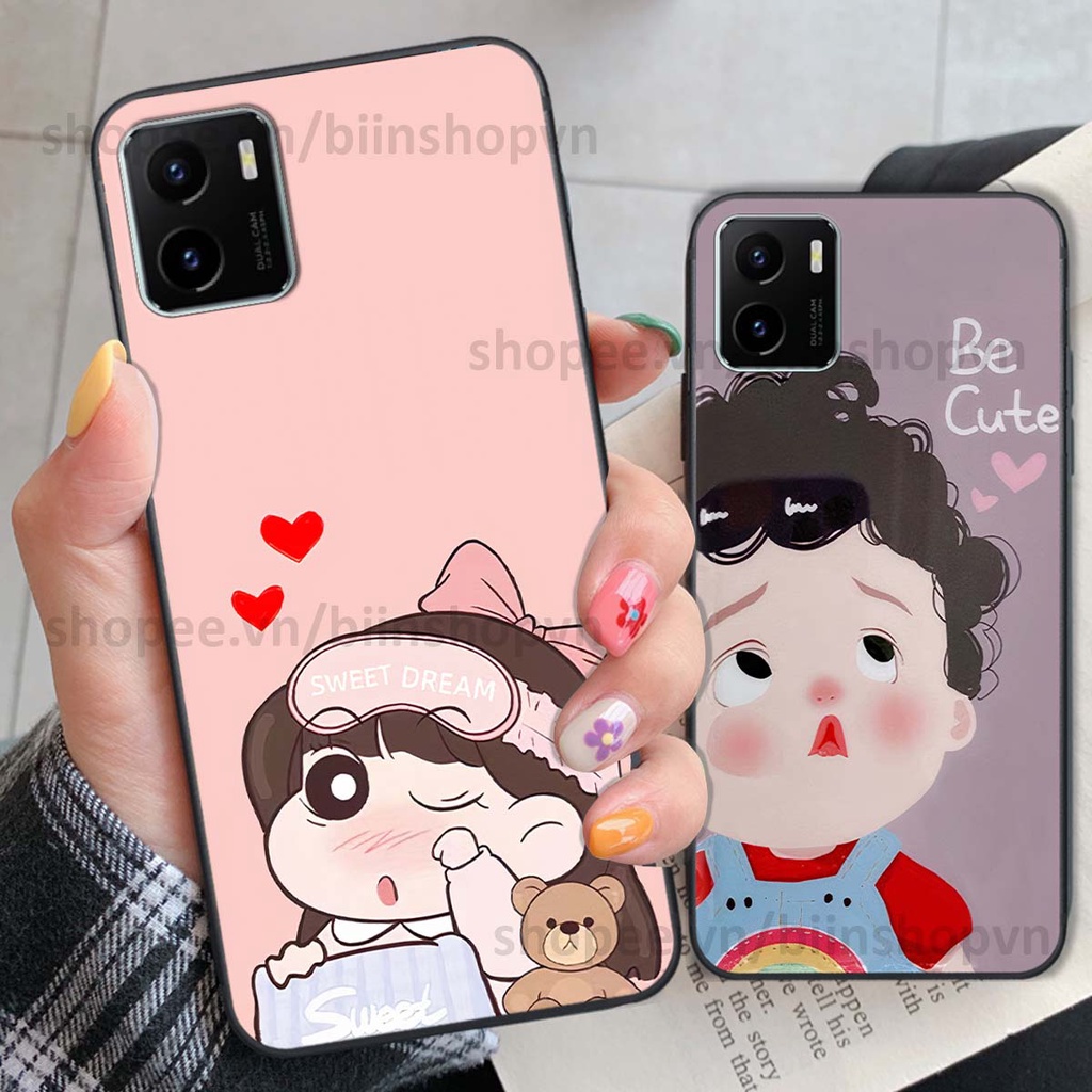 Ốp Vivo Y15s in hình baby siêu dễ thương, ngộ nghĩnh đáng yêu