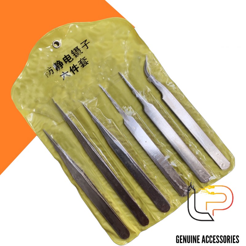 Bộ nhíp kỹ thuật 6 món