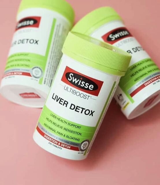 Viên uống bổ gan Swisse Ultiboost Liver Detox Úc