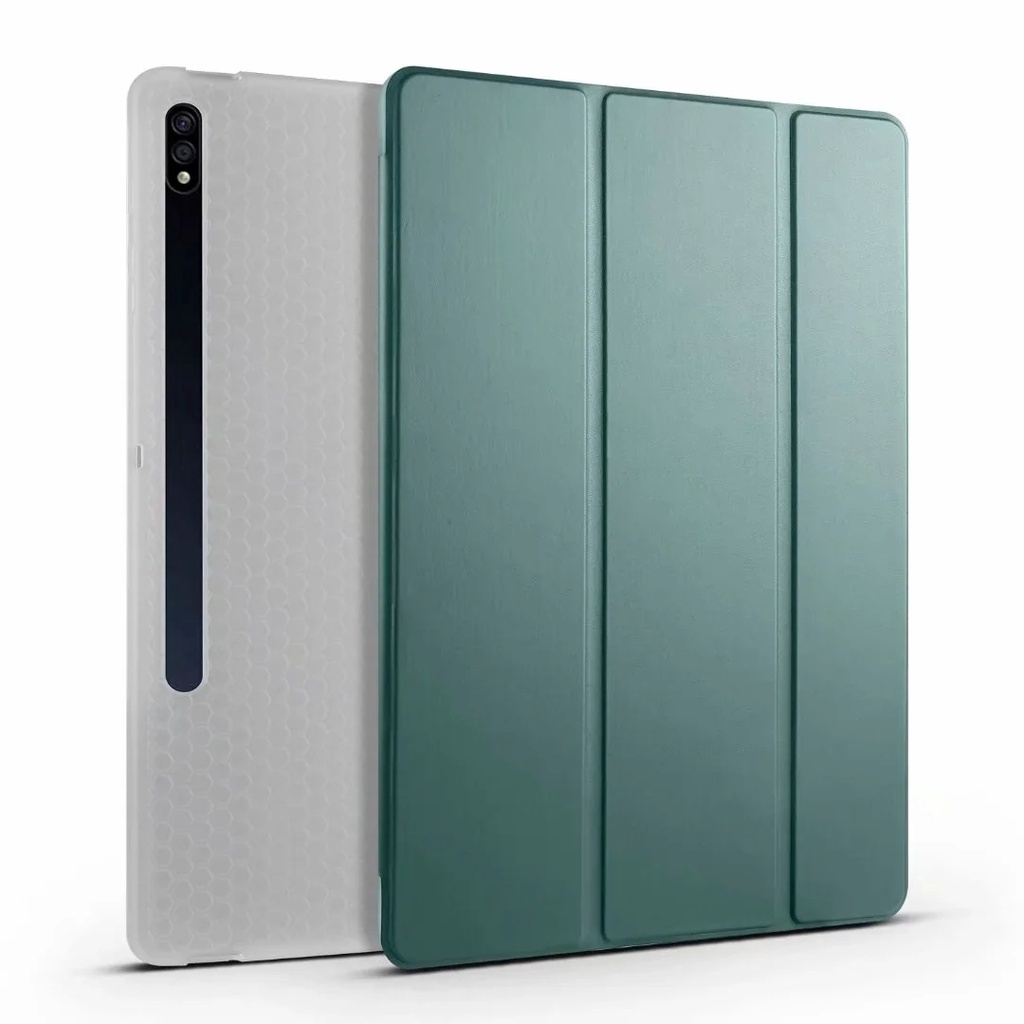 Bao da đứng thông minh có khe để bút cho Samsung Galaxy Tab S7 FE SM-T730 T735 T736