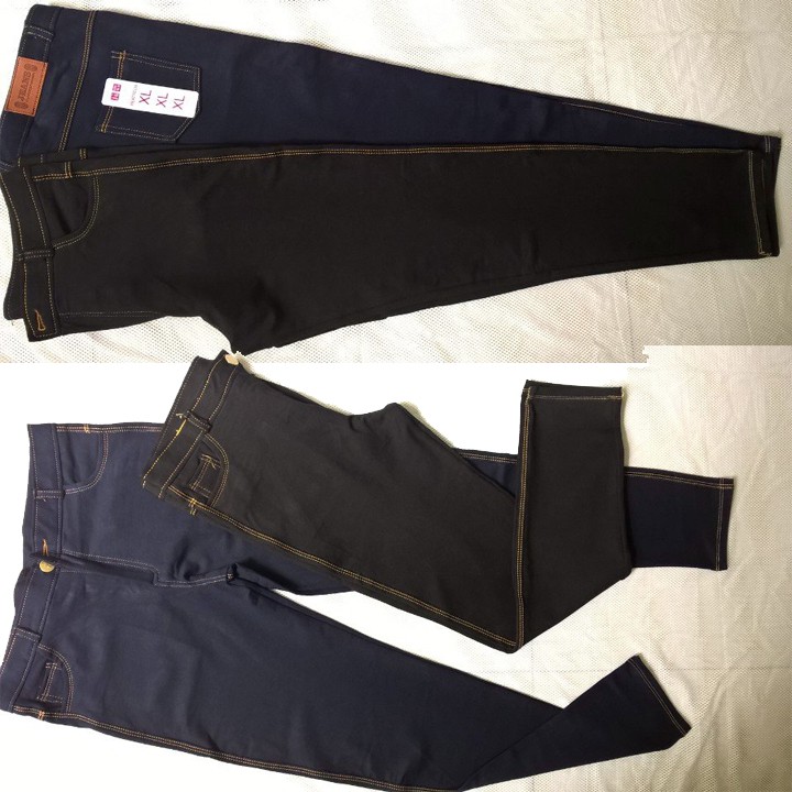 Quần Legging giả jean 4 túi có dây kéo và nút khóa | BigBuy360 - bigbuy360.vn