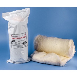 TÚI 1kg BÔNG MỠ CUỘN DÙNG ĐỂ LÓT KHI BÓ BỘT TAY,CHÂN Bông mỡ Bông Gòn cuộn Y Tế tiệt trùng không thấm hút nước Bảo Thạch
