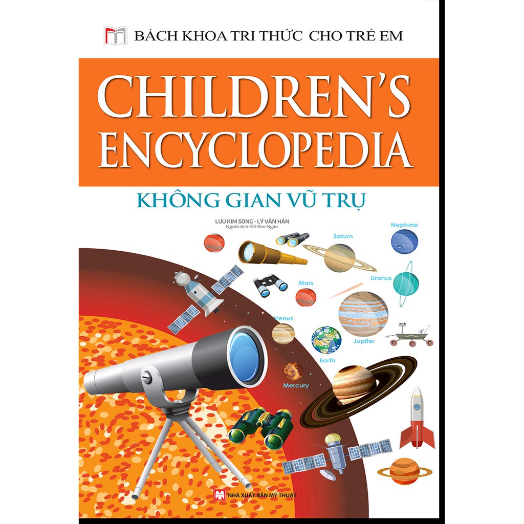 Sách Bách khoa tri thức cho trẻ em - Không gian vũ trụ(bìa cứng)