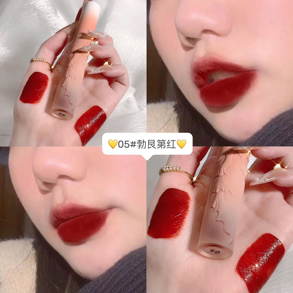 Set 3 Son Kem Lì Mịn Môi Von Gee Pink Nơ Khắc Nổi Siêu Xinh | BigBuy360 - bigbuy360.vn