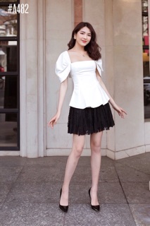 🍀 Áo peplum tay rớt
