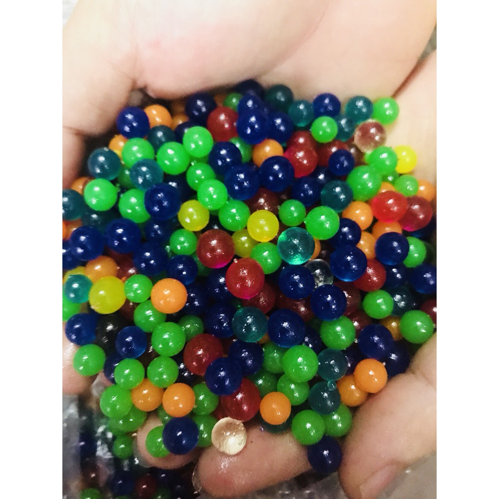 [RẺ VÔ ĐỊCH] Nửa kg hạt nở khổng lồ đa dạng màu-Hạt nở trồng cây-Hạt tinh thể-vật liệu làm Slime mây