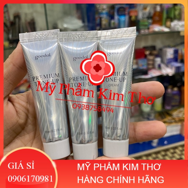 (chính hãng video thật)Kem ốc sên mini goodal premium snail tone up cream hàn quốc